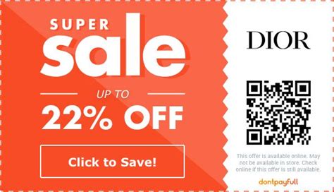 dior beauty優惠碼2023|dior coupon codes.